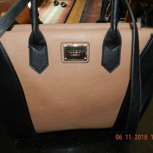 LYDC Black and Tan Purse